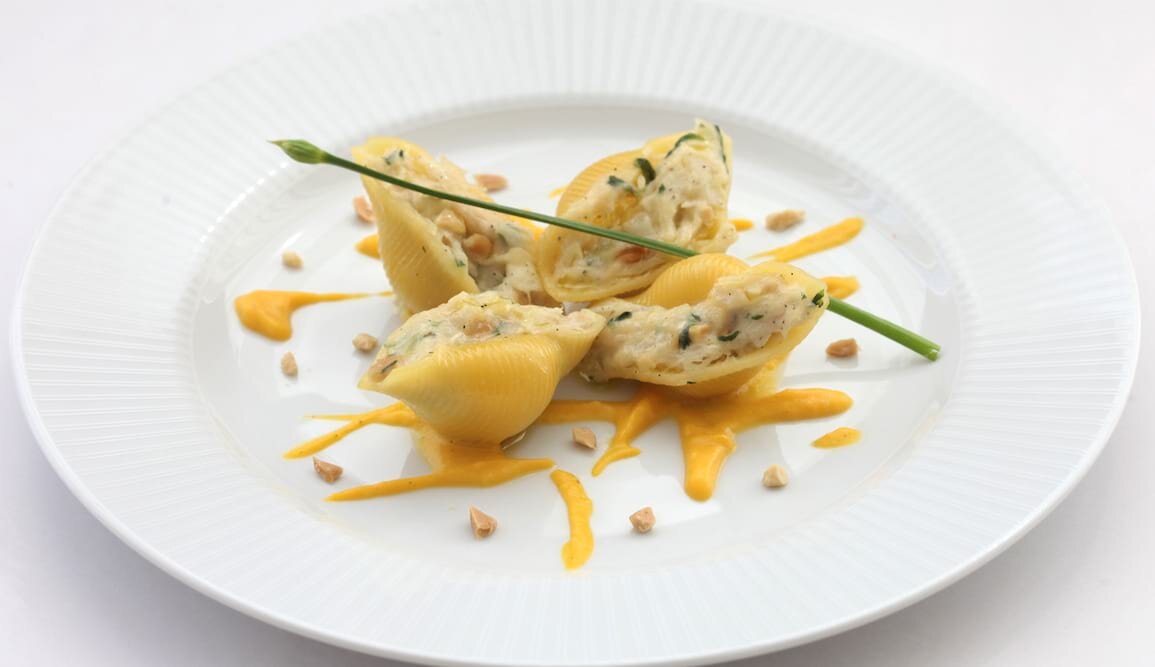 Receita de Conchiglione de Bacalhau da Noruega