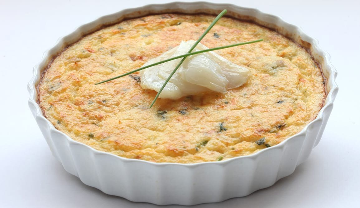 Receita de torta de Bacalhau à la Guedes