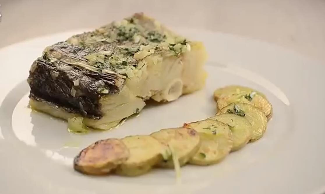 Bacalhau da Noruega na Brasa