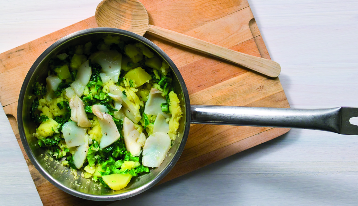 Roupa-velha de Bacalhau