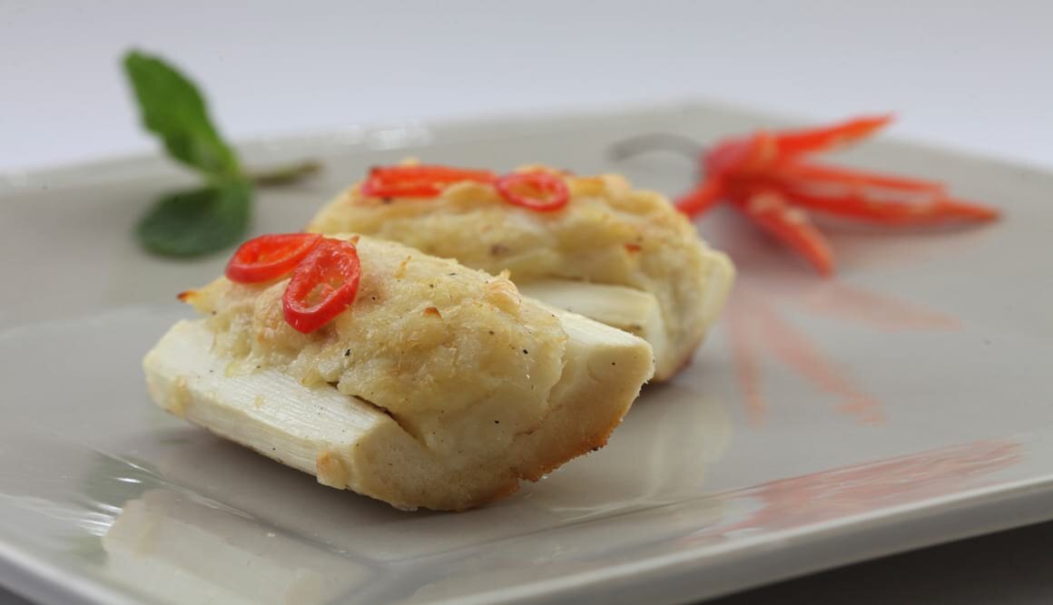 Palmito Pupunha com Bacalhau da Noruega