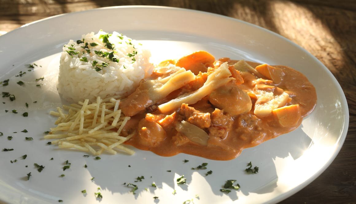 Receita de Strogonoff de Bacalhau da Noruega