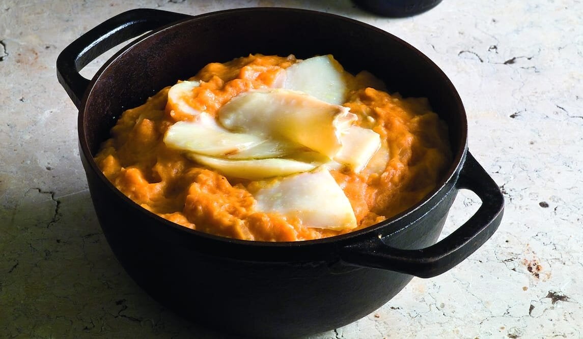 Açorda de Bacalhau com tomate