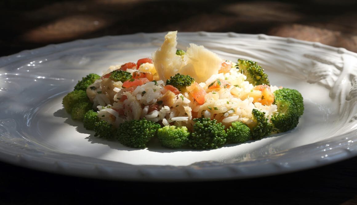 Arroz de Brócolis com Bacalhau da Noruega