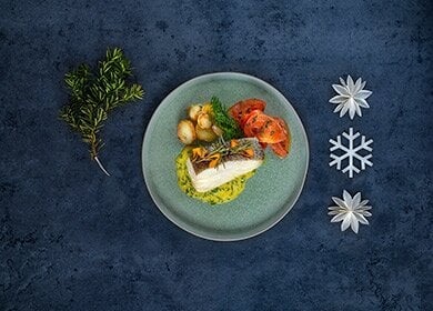 Bacalhau da Noruega de Natal com Especiarias